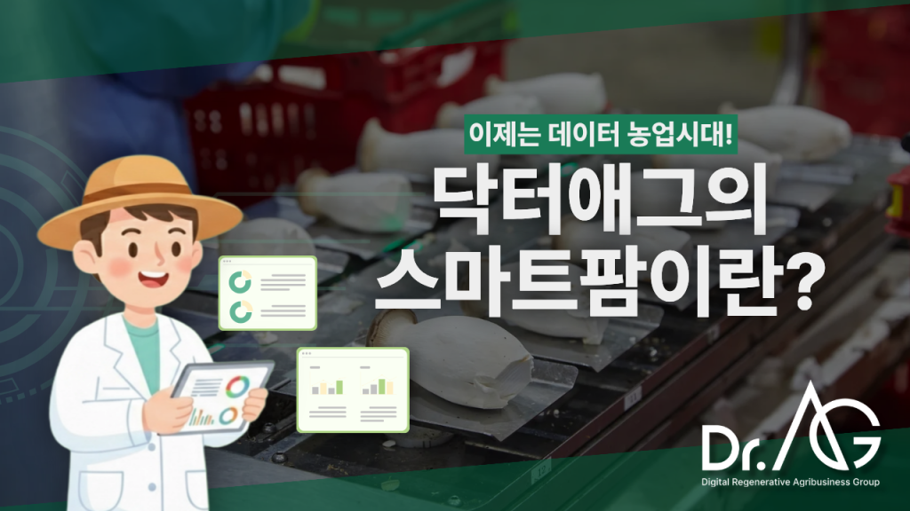 데이터로 농업의 미래를 만드는 닥터애그! | 생산부터 재배·유통까지 스마트하게!